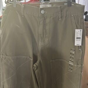 PacSun Olive Green Cargo Pants for Men